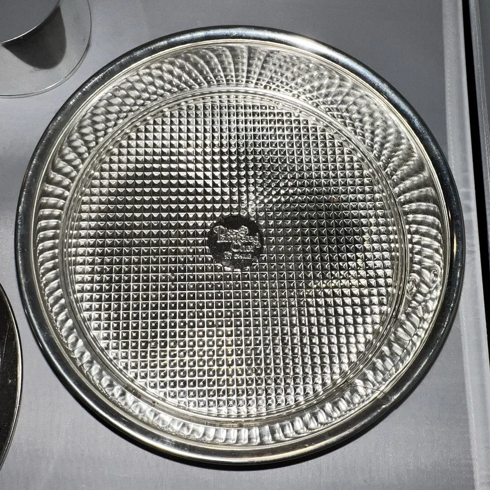 Pampered Chef Springform Pan Set #1540 Heart Circle Round Cake Metal 4 Pc